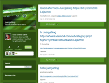 Tablet Screenshot of juergablog.typepad.com