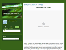 Tablet Screenshot of emilyvancampnaked.typepad.com