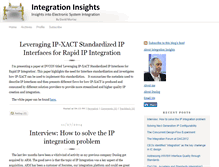 Tablet Screenshot of integrationinsights.typepad.com