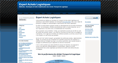 Desktop Screenshot of expert-achats-logistiques.typepad.com