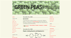 Desktop Screenshot of greenpeas.typepad.com