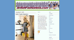 Desktop Screenshot of jetsetfashionista.typepad.com