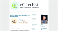 Desktop Screenshot of ecatechist.typepad.com