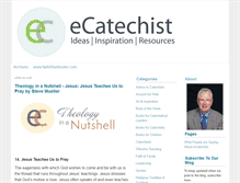 Tablet Screenshot of ecatechist.typepad.com