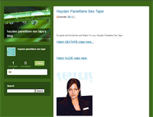 Tablet Screenshot of haydenpanettieresextapebuddy.typepad.com