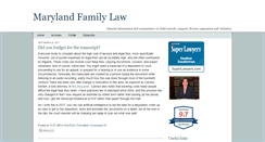Desktop Screenshot of mdfamilylaw.typepad.com