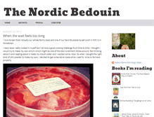 Tablet Screenshot of nordicbedouin.typepad.com