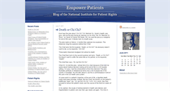 Desktop Screenshot of empowerpatients.typepad.com