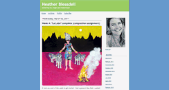 Desktop Screenshot of heatherbleasdell.typepad.com