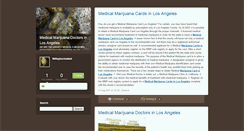 Desktop Screenshot of medicalmarijuanadoctorsinlosangeles.typepad.com