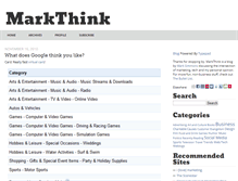 Tablet Screenshot of markthink.typepad.com