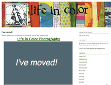 Tablet Screenshot of lifeincolor.typepad.com