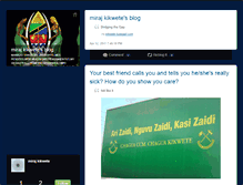 Tablet Screenshot of kikwete.typepad.com