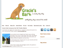 Tablet Screenshot of graciesbark.typepad.com
