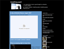 Tablet Screenshot of breathingspell.typepad.com