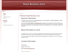 Tablet Screenshot of dunnreunion2012.typepad.com