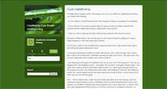 Desktop Screenshot of catathreniacure1.typepad.com