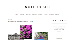 Desktop Screenshot of notetoself.typepad.com