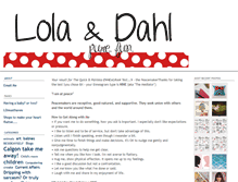 Tablet Screenshot of lola.typepad.com