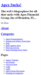 Mobile Screenshot of apexsucks.typepad.com