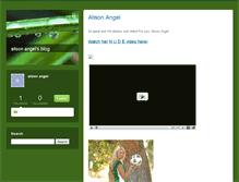 Tablet Screenshot of alisonangelartiste.typepad.com