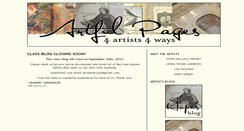 Desktop Screenshot of 4artists4ways.typepad.com