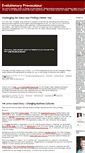 Mobile Screenshot of evolutionaryprovocateur.typepad.com
