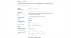 Desktop Screenshot of chihuahuacare.typepad.com