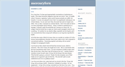 Desktop Screenshot of mercuryfern.typepad.com