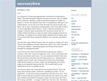Tablet Screenshot of mercuryfern.typepad.com