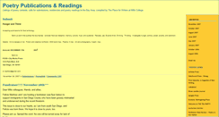 Desktop Screenshot of placeforwriterspoetry.typepad.com