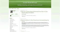 Desktop Screenshot of frothslosh.typepad.com