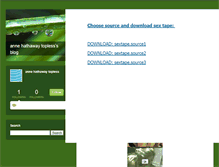 Tablet Screenshot of annehathawaytoplessprotracted.typepad.com