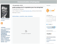 Tablet Screenshot of communicationdentreprise.typepad.com