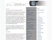 Tablet Screenshot of maxborders.typepad.com