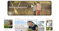 Desktop Screenshot of littleecofootprints.typepad.com