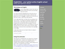 Tablet Screenshot of englishlink.typepad.com