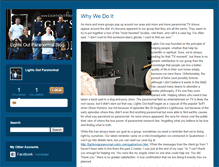 Tablet Screenshot of lightsoutparanormal.typepad.com