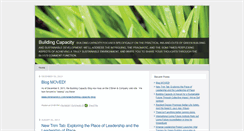 Desktop Screenshot of buildingcapacity.typepad.com