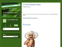 Tablet Screenshot of christinaapplegatenippledailylife.typepad.com