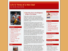 Tablet Screenshot of lifeandtimesofanewdad.typepad.com