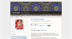 Desktop Screenshot of carpetblog.typepad.com