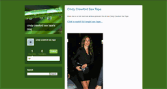 Desktop Screenshot of cindycrawfordsextapewell.typepad.com