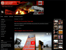 Tablet Screenshot of barriefirefighters.typepad.com