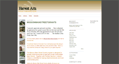 Desktop Screenshot of harvestarts.typepad.com