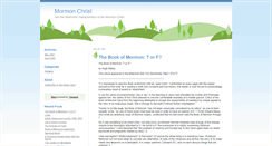 Desktop Screenshot of mormonchrist.typepad.com