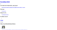 Desktop Screenshot of becomingwhole.typepad.com