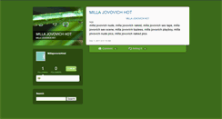Desktop Screenshot of millajovovichhot1.typepad.com