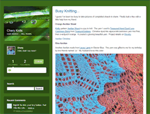 Tablet Screenshot of cheryknits.typepad.com