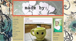 Desktop Screenshot of madebyleslie.typepad.com